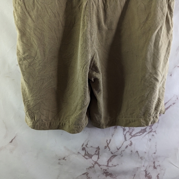 Tommy Bahama Shorts Mens 34 Brown Silk 8 9 Inch Beach Vacation Summer Pleated - Picture 7 of 12